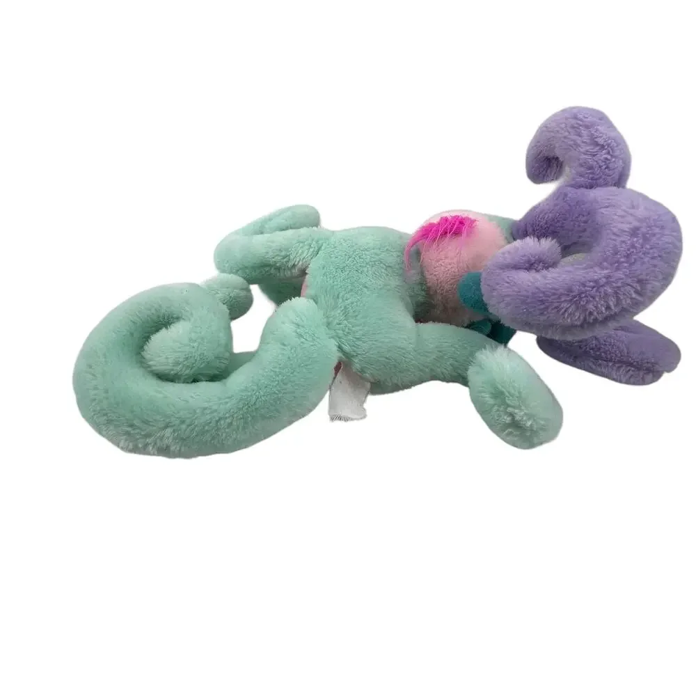 Hooks by Mattel Vintage Plush Stuffed Animal Deer 1987 Mint Green Curved Legs